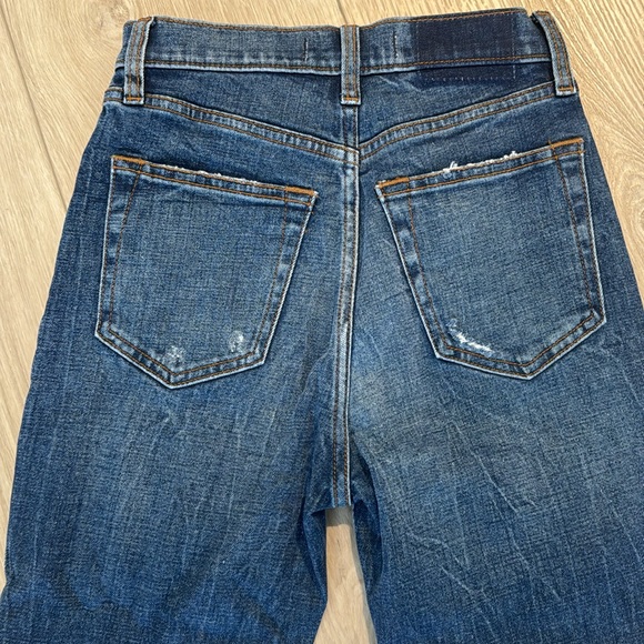 Abercrombie & Fitch women’s jeans ankle straight ultra high rise Size 25 - Picture 6 of 8